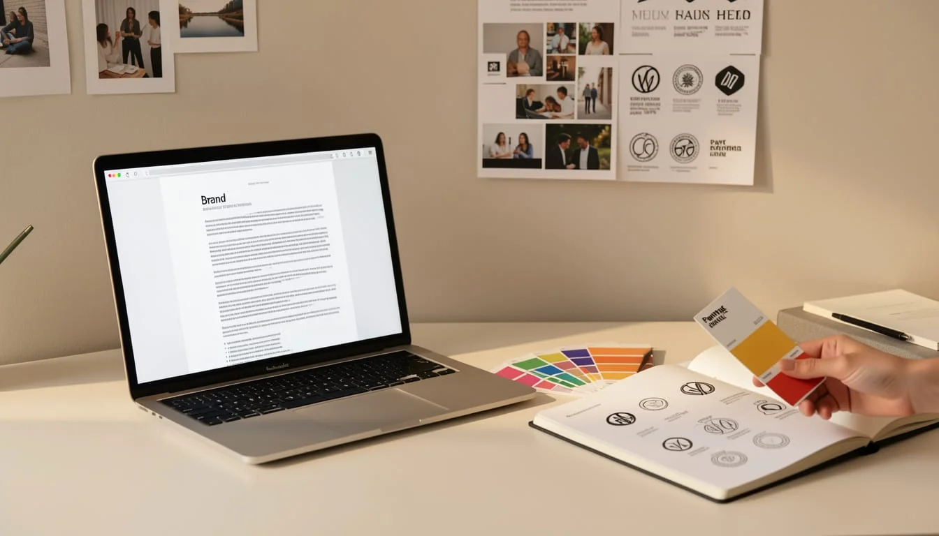 design manual de brand si identitate vizuala